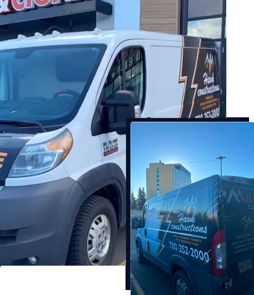 Hawk Constructions commercial general contractor team in Edmonton, Alberta